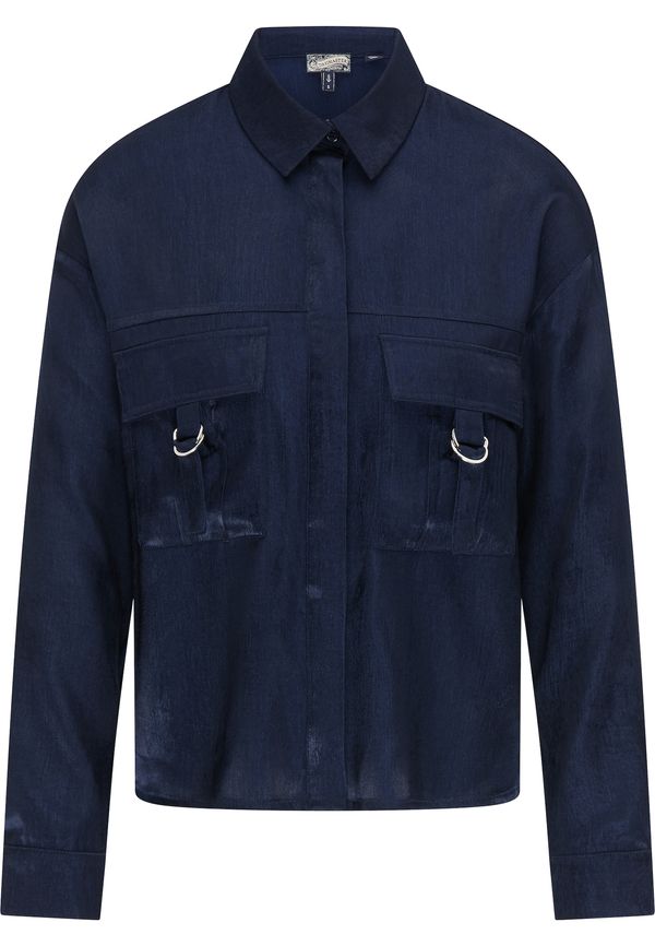 DreiMaster Vintage DreiMaster Vintage Bluza  temno modra