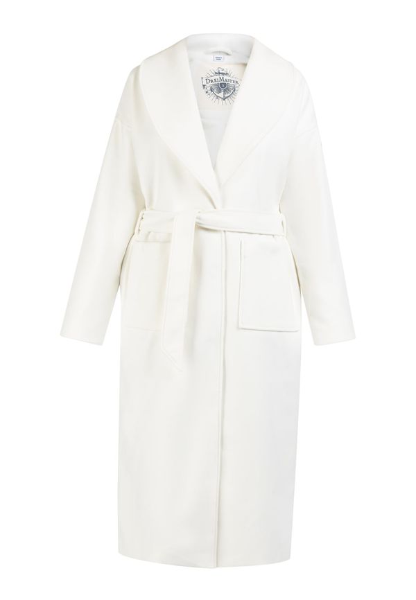 DreiMaster Vintage DreiMaster Vintage Prehoden plašč  volneno bela