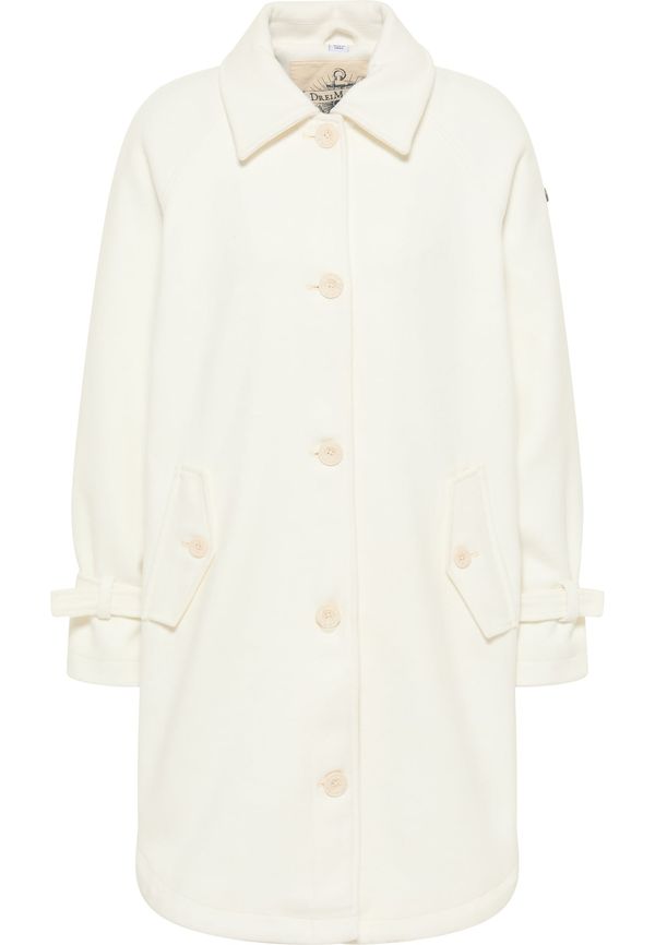 DreiMaster Vintage DreiMaster Vintage Prehoden plašč  volneno bela