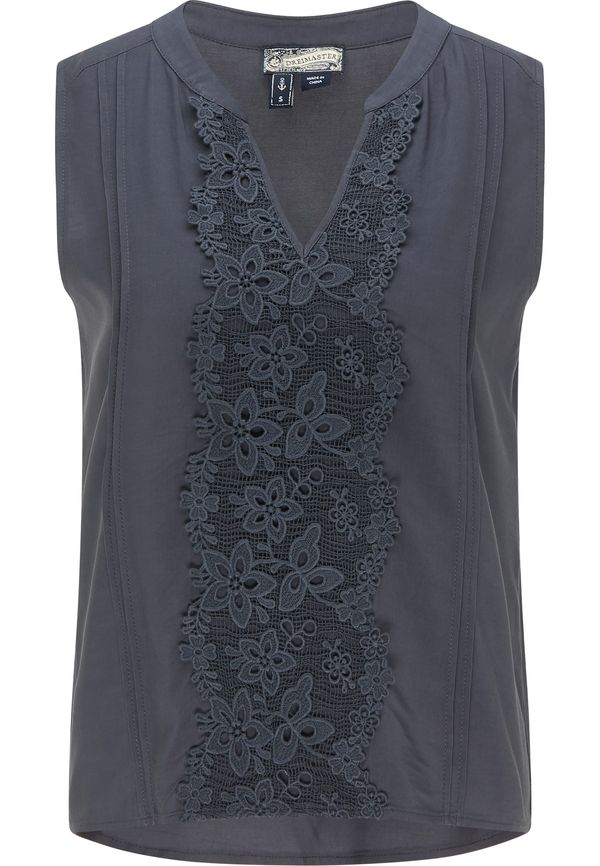 DreiMaster Vintage DreiMaster Vintage Top  vijolično modra