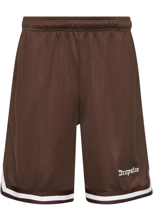 Dropsize Dropsize Hlače  rjava / bela