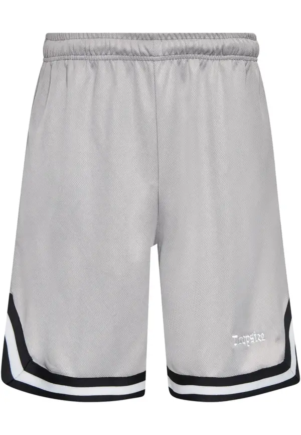Dropsize Dropsize Hlače  svetlo siva / črna / bela