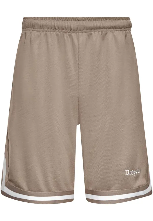 Dropsize Dropsize Hlače  temno siva / bela