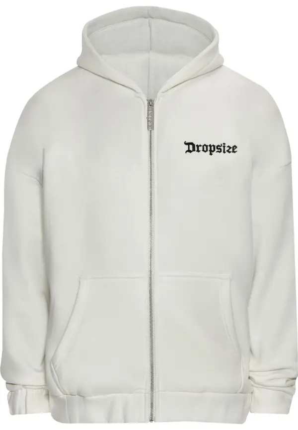 Dropsize Dropsize Jopa na zadrgo  črna / bela