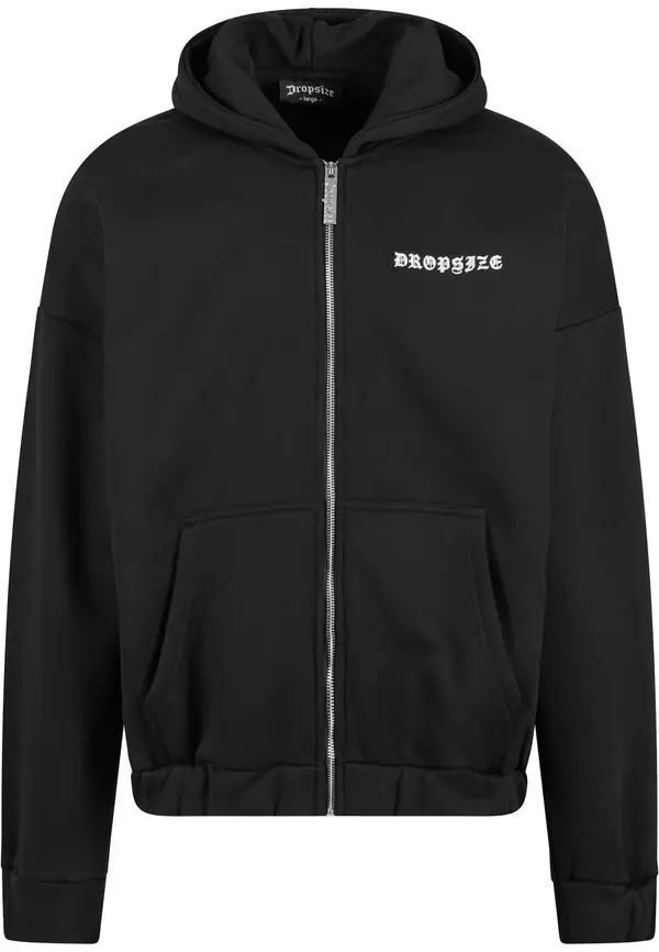 Dropsize Dropsize Jopa na zadrgo  črna / bela