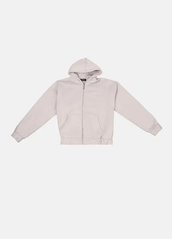 Dropsize Dropsize Jopa na zadrgo  svetlo siva