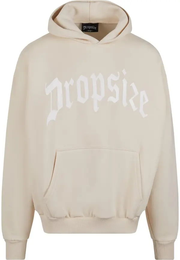 Dropsize Dropsize Majica  bež / bela