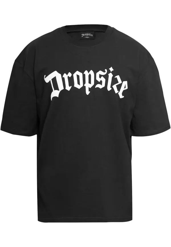 Dropsize Dropsize Majica  črna / bela