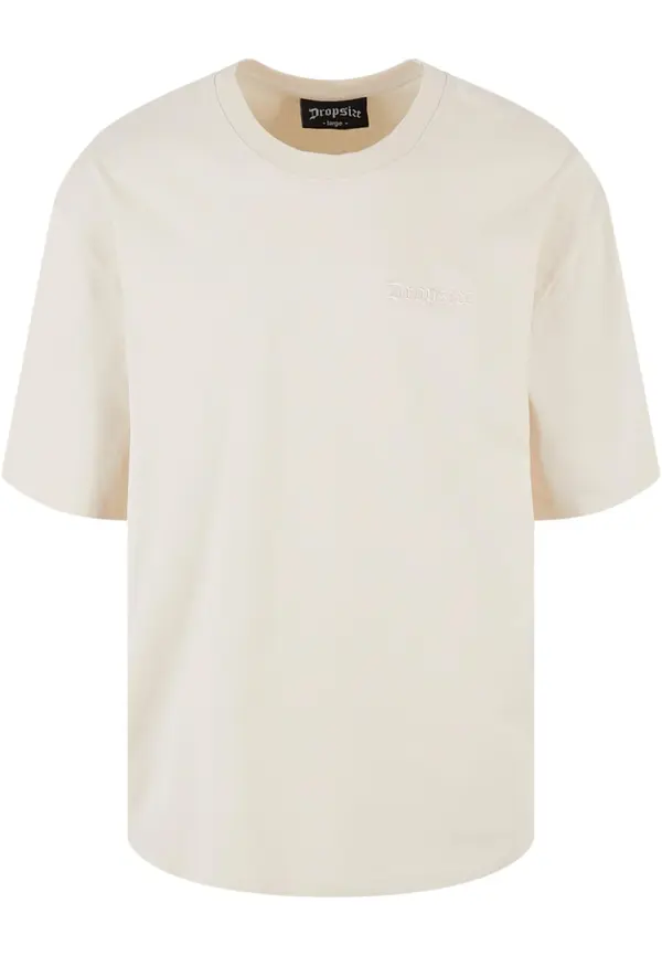 Dropsize Dropsize Majica 'Dove 2.0'  ecru / rjava / rumena / črna