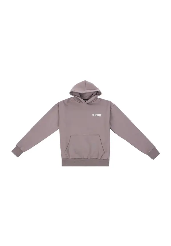 Dropsize Dropsize Majica 'Elite Hustlers'  rjava / bela