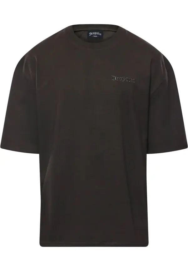 Dropsize Dropsize Majica  modra / rdeča / črna