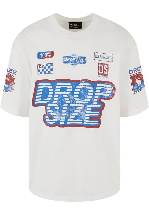 Dropsize Dropsize Majica 'Racing'  kraljevo modra / rjasto rdeča / naravno bela