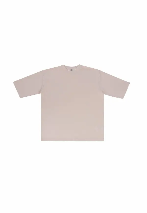 Dropsize Dropsize Majica  svetlo bež