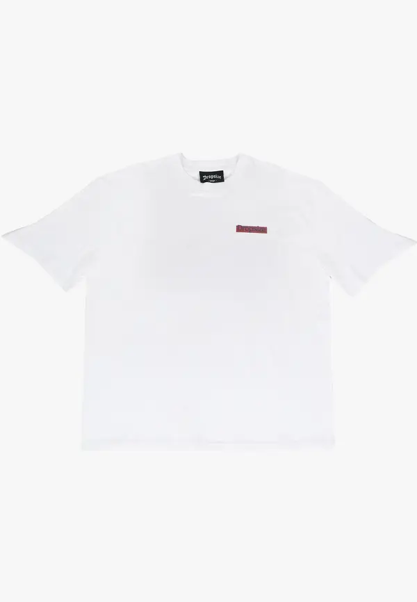 Dropsize Dropsize Majica  temno modra / krvavo rdeča / bela