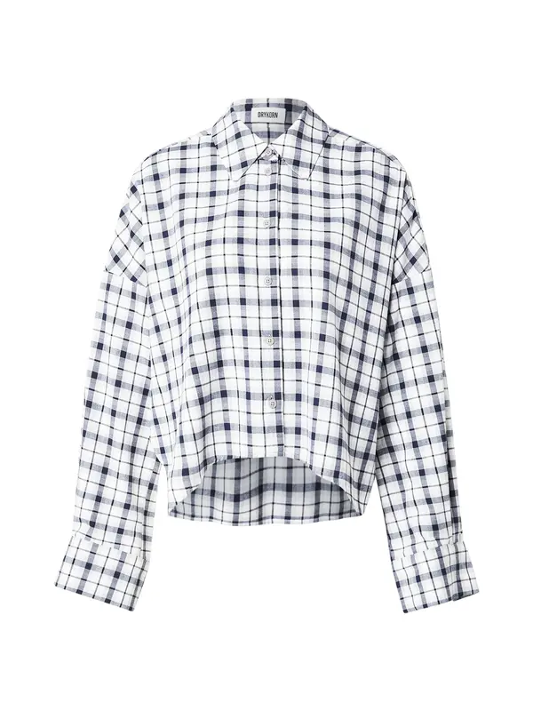 DRYKORN DRYKORN Bluza 'OSHIA'  slonovina / mornarska / svetlo rdeča / bela