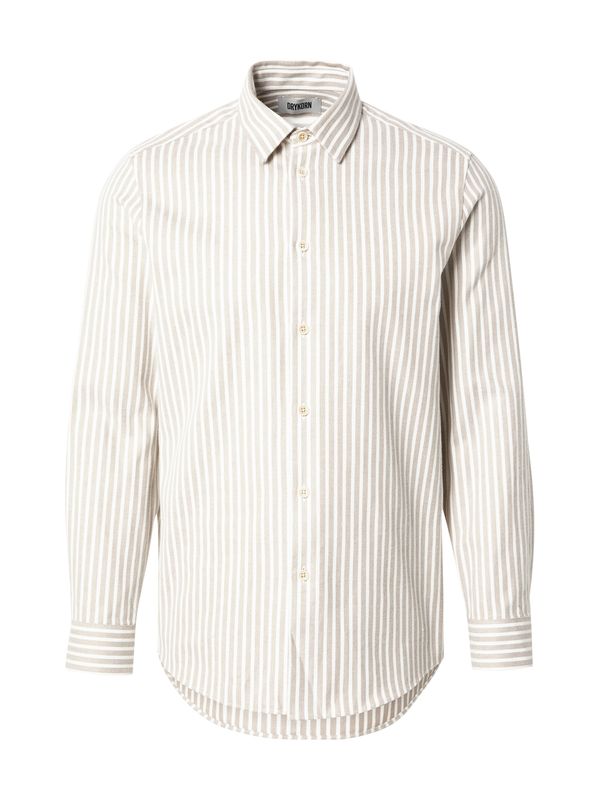 DRYKORN DRYKORN Srajca 'RAMIS'  mokka / bela