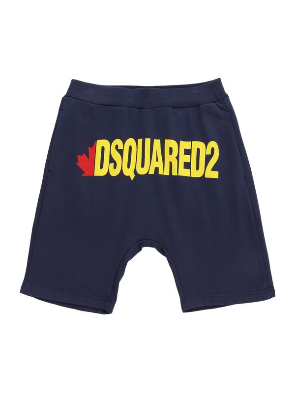 DSQUARED2 DSQUARED2 Hlače  mornarska / rumena / rdeča