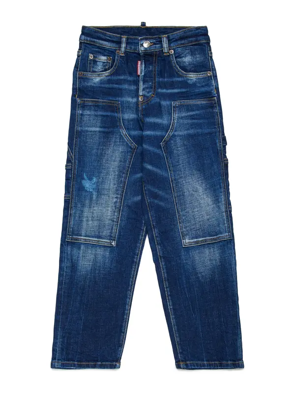 DSQUARED2 DSQUARED2 Kavbojke  moder denim