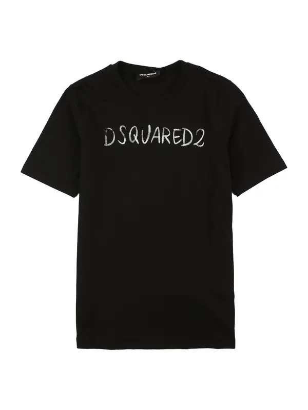 DSQUARED2 DSQUARED2 Majica  črna / bela