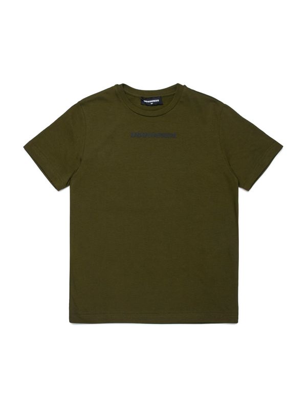 DSQUARED2 DSQUARED2 Majica  temno siva / oliva