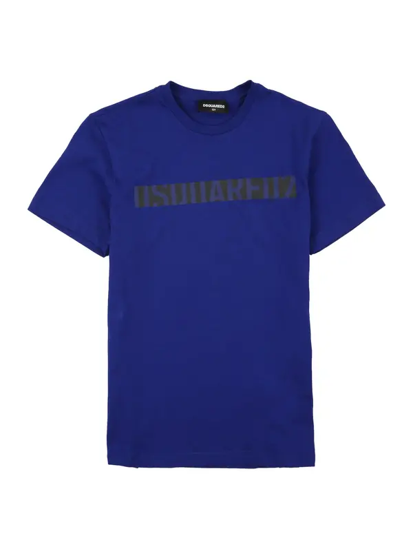 DSQUARED2 DSQUARED2 Majica  ultra mornarsko modra / črna