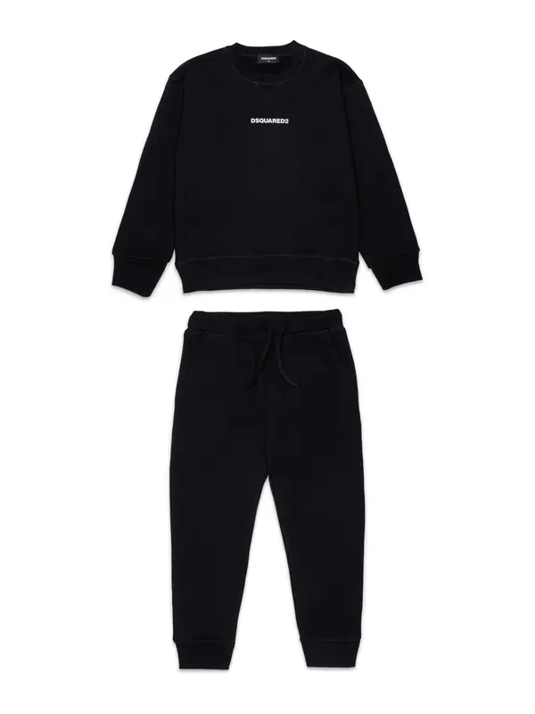 DSQUARED2 DSQUARED2 Trenirka za tek  črna / bela
