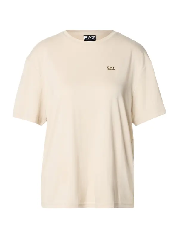 EA7 Emporio Armani EA7 Emporio Armani Funkcionalna majica 'CORE LADY'  kremna