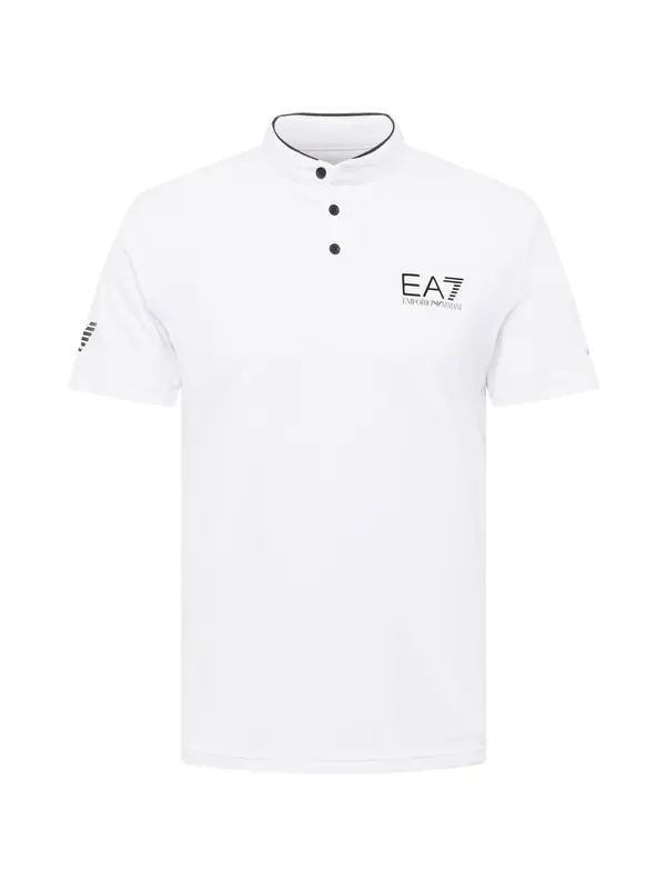 EA7 Emporio Armani EA7 Emporio Armani Funkcionalna majica  črna / bela
