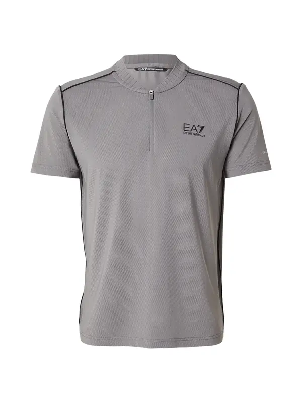 EA7 Emporio Armani EA7 Emporio Armani Funkcionalna majica  greige / črna