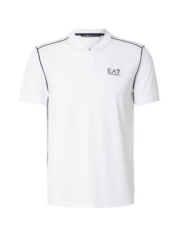 EA7 Emporio Armani EA7 Emporio Armani Funkcionalna majica  mornarska / bela