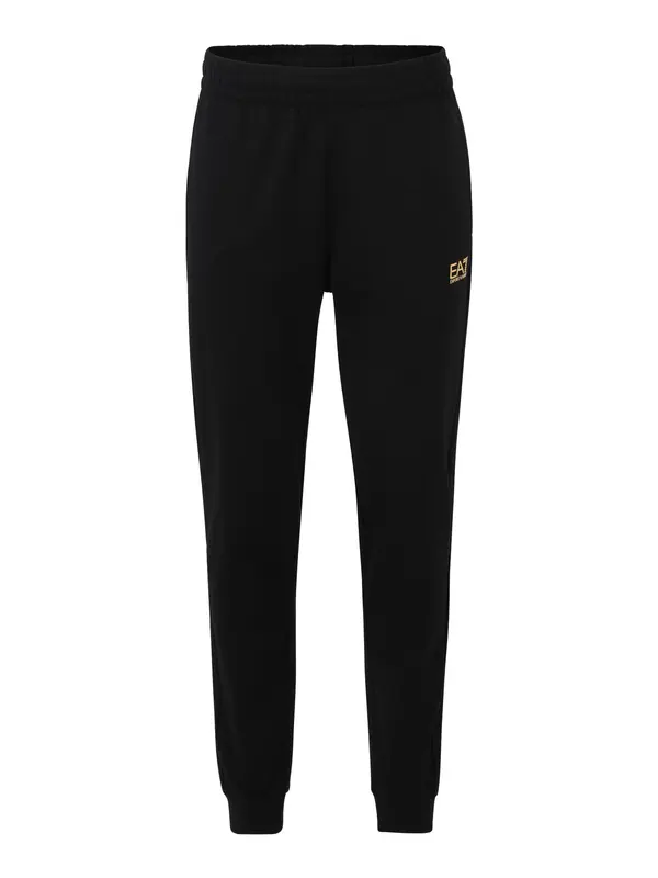 EA7 Emporio Armani EA7 Emporio Armani Hlače  bež / črna