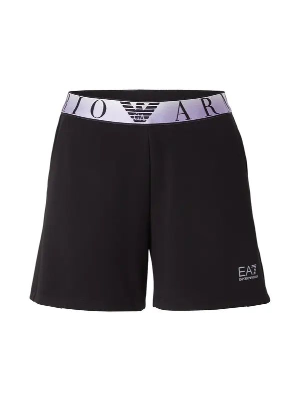 EA7 Emporio Armani EA7 Emporio Armani Hlače  črna / bela