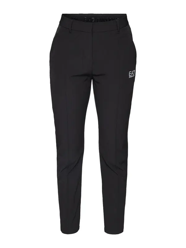 EA7 Emporio Armani EA7 Emporio Armani Hlače  črna / bela