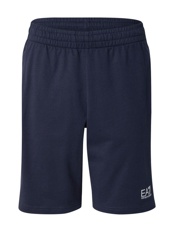 EA7 Emporio Armani EA7 Emporio Armani Hlače  marine / bela