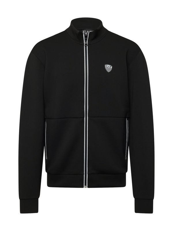 EA7 Emporio Armani EA7 Emporio Armani Jopa na zadrgo  črna / bela
