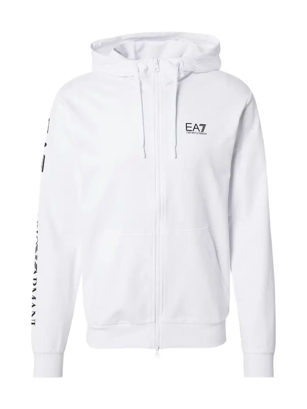 EA7 Emporio Armani EA7 Emporio Armani Jopa na zadrgo  črna / bela