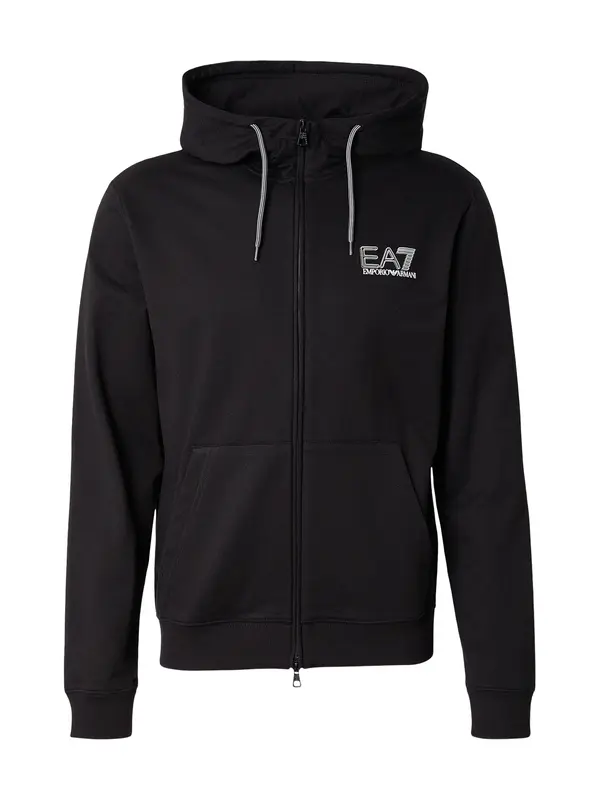 EA7 Emporio Armani EA7 Emporio Armani Jopa na zadrgo  črna / bela