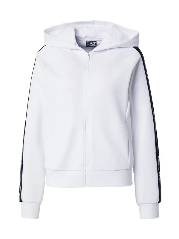 EA7 Emporio Armani EA7 Emporio Armani Jopa na zadrgo  črna / bela