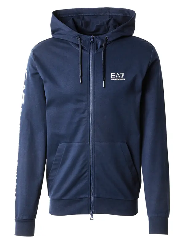 EA7 Emporio Armani EA7 Emporio Armani Jopa na zadrgo  mornarska / bela