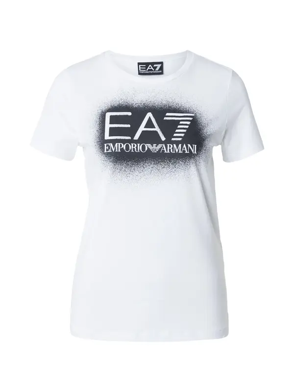 EA7 Emporio Armani EA7 Emporio Armani Majica  antracit / bela