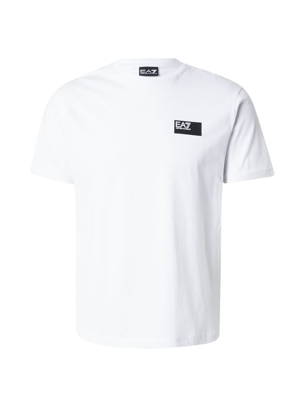 EA7 Emporio Armani EA7 Emporio Armani Majica  črna / bela