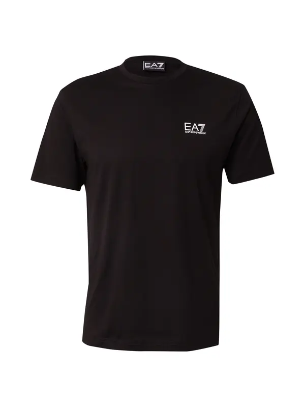 EA7 Emporio Armani EA7 Emporio Armani Majica  črna / bela