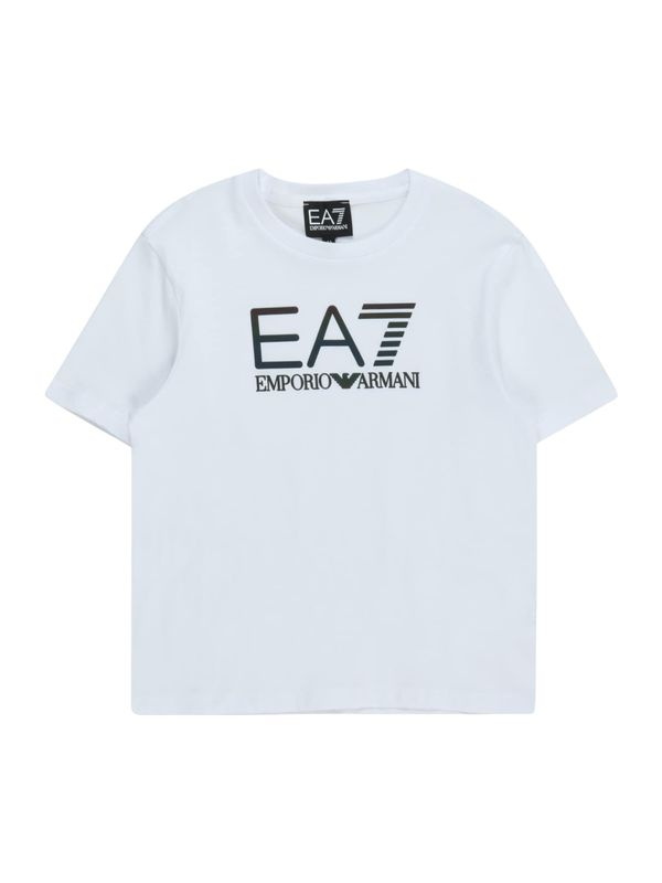 EA7 Emporio Armani EA7 Emporio Armani Majica  črna / bela
