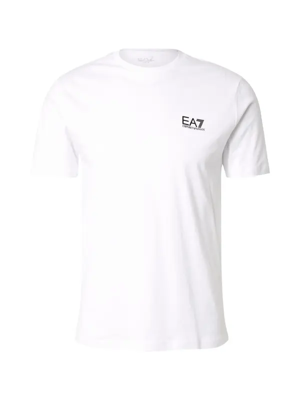 EA7 Emporio Armani EA7 Emporio Armani Majica  črna / bela