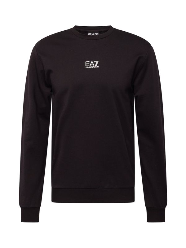 EA7 Emporio Armani EA7 Emporio Armani Majica  črna / bela