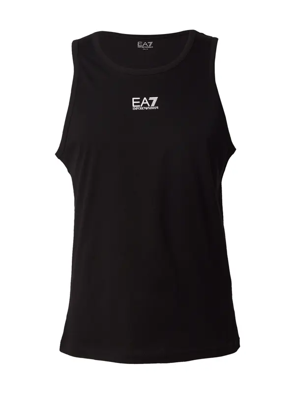 EA7 Emporio Armani EA7 Emporio Armani Majica  črna / off-bela
