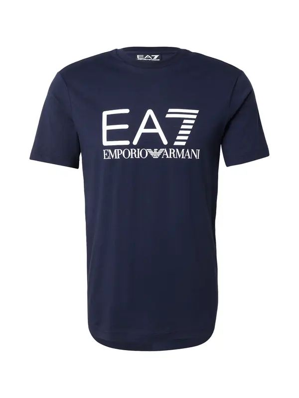 EA7 Emporio Armani EA7 Emporio Armani Majica  marine / bela