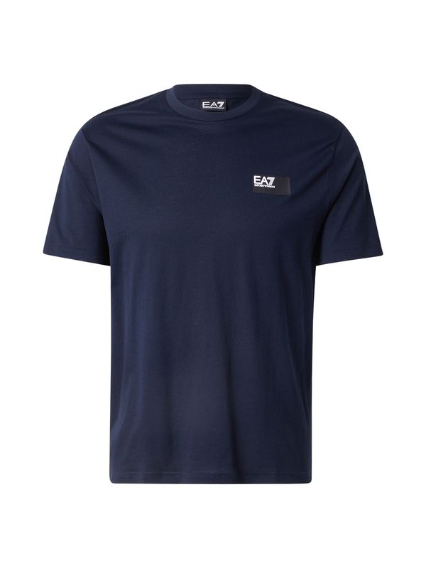 EA7 Emporio Armani EA7 Emporio Armani Majica  mornarska / siva / bela