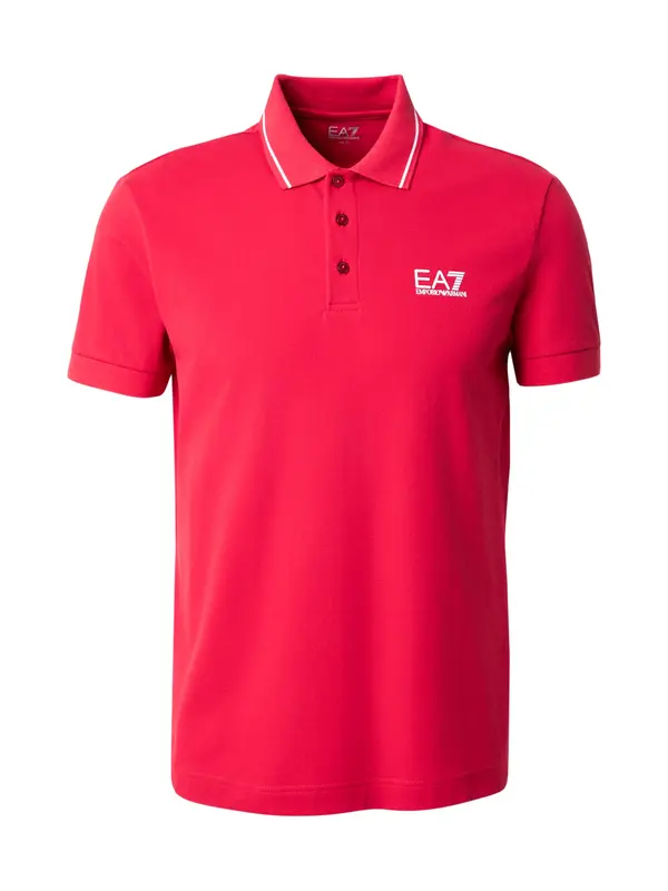 EA7 Emporio Armani EA7 Emporio Armani Majica  rdeča / bela