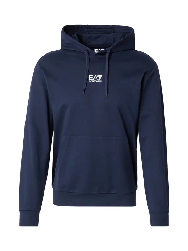 EA7 Emporio Armani EA7 Emporio Armani Majica  temno modra / bela